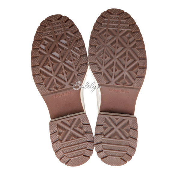 Converse Chuck 70 De Luxe Heel Platform Egret White Sneaker Mens 10 Womens 12 - Picture 7 of 10